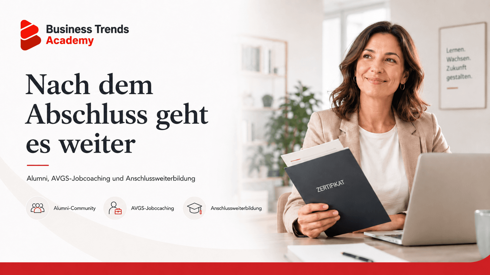 So unterstützt dich die Business Trends Academy nach deinem Abschluss